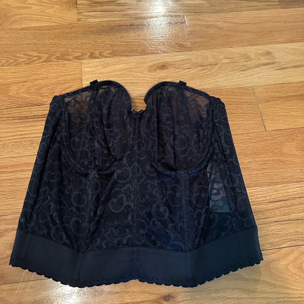 Goddess lace corset 38D NWT